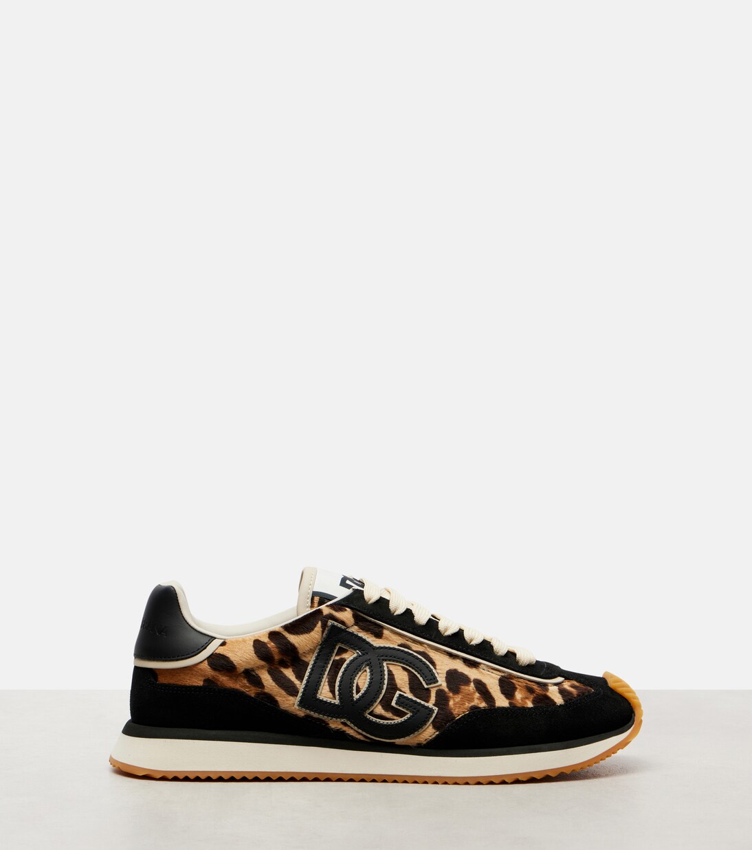 DG Cushion calf hair and suede sneakers | Dolce&Gabbana
