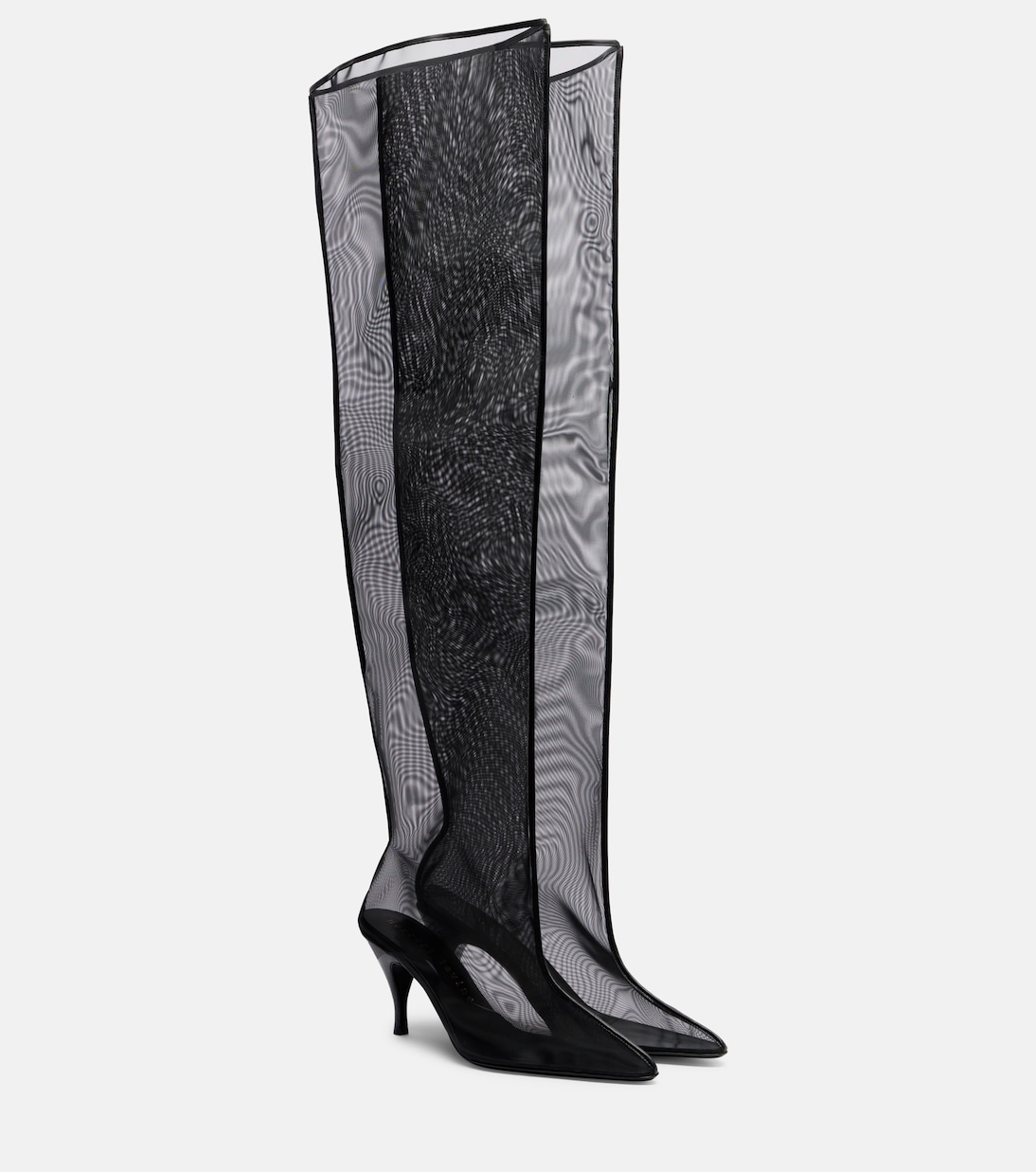 Drawing A Blank 85 mesh knee-high boots | Herbert Levine