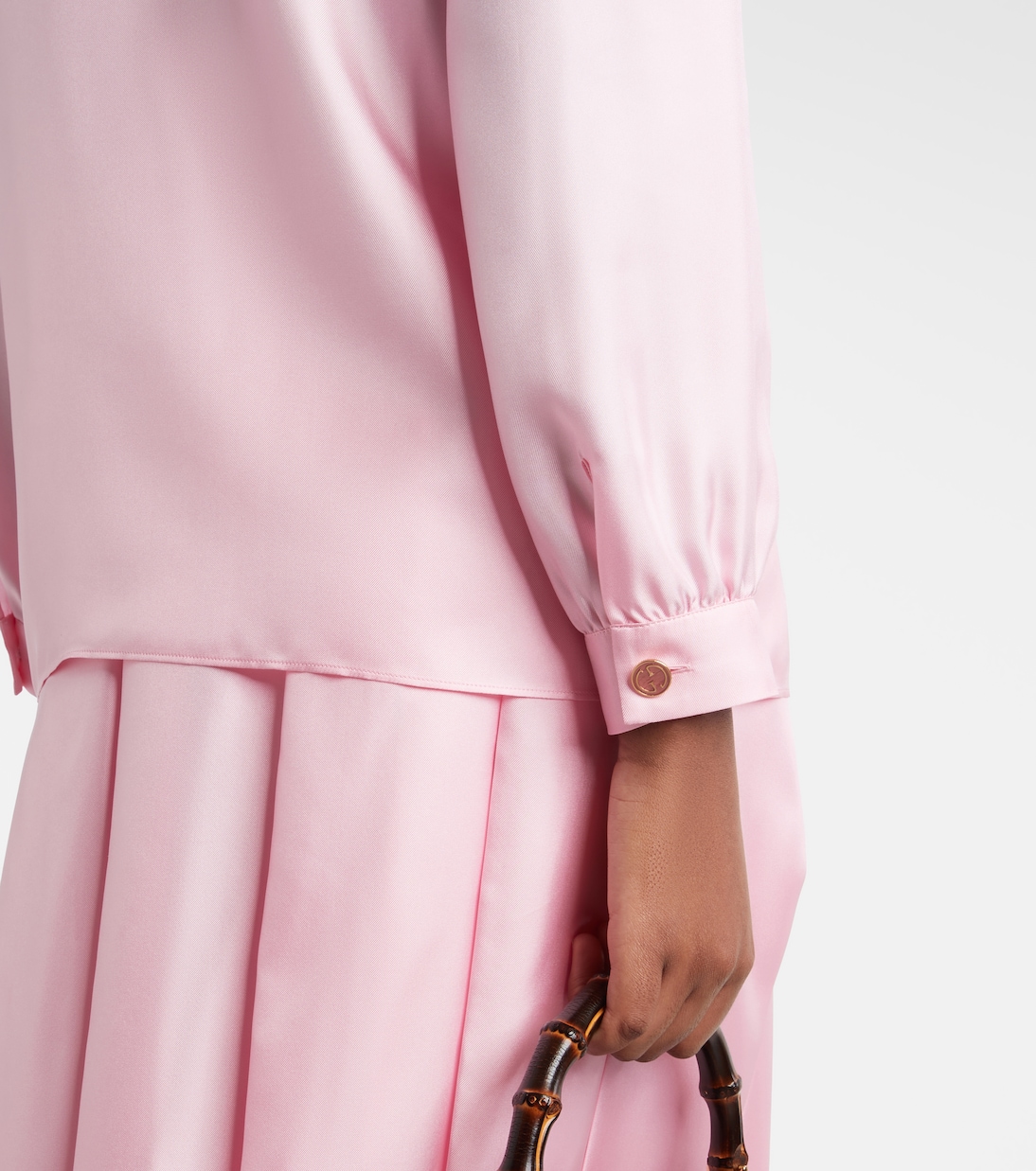 Blouse en sergé de soie | Gucci