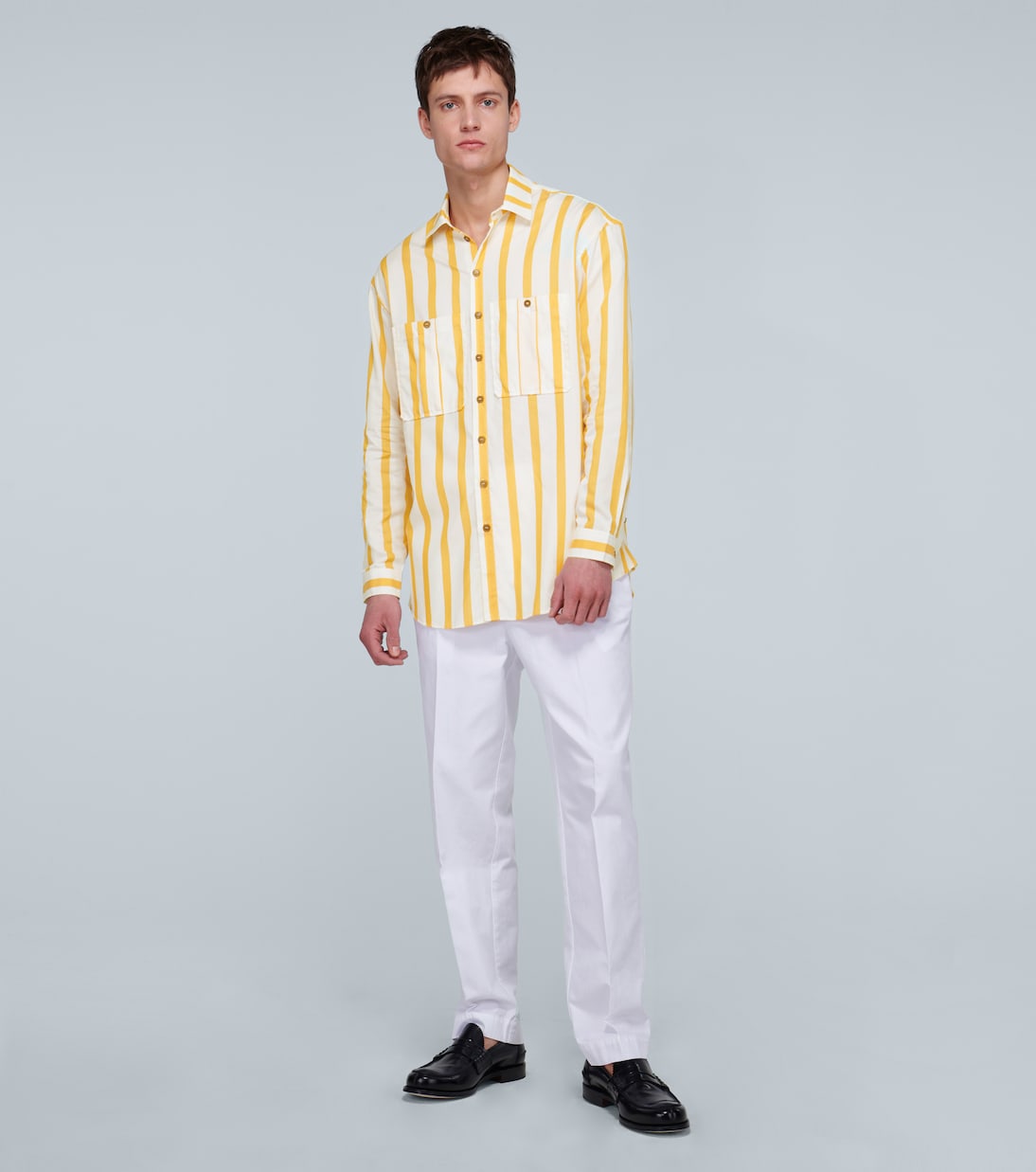 Camisa de rayas oversized | King & Tuckfield