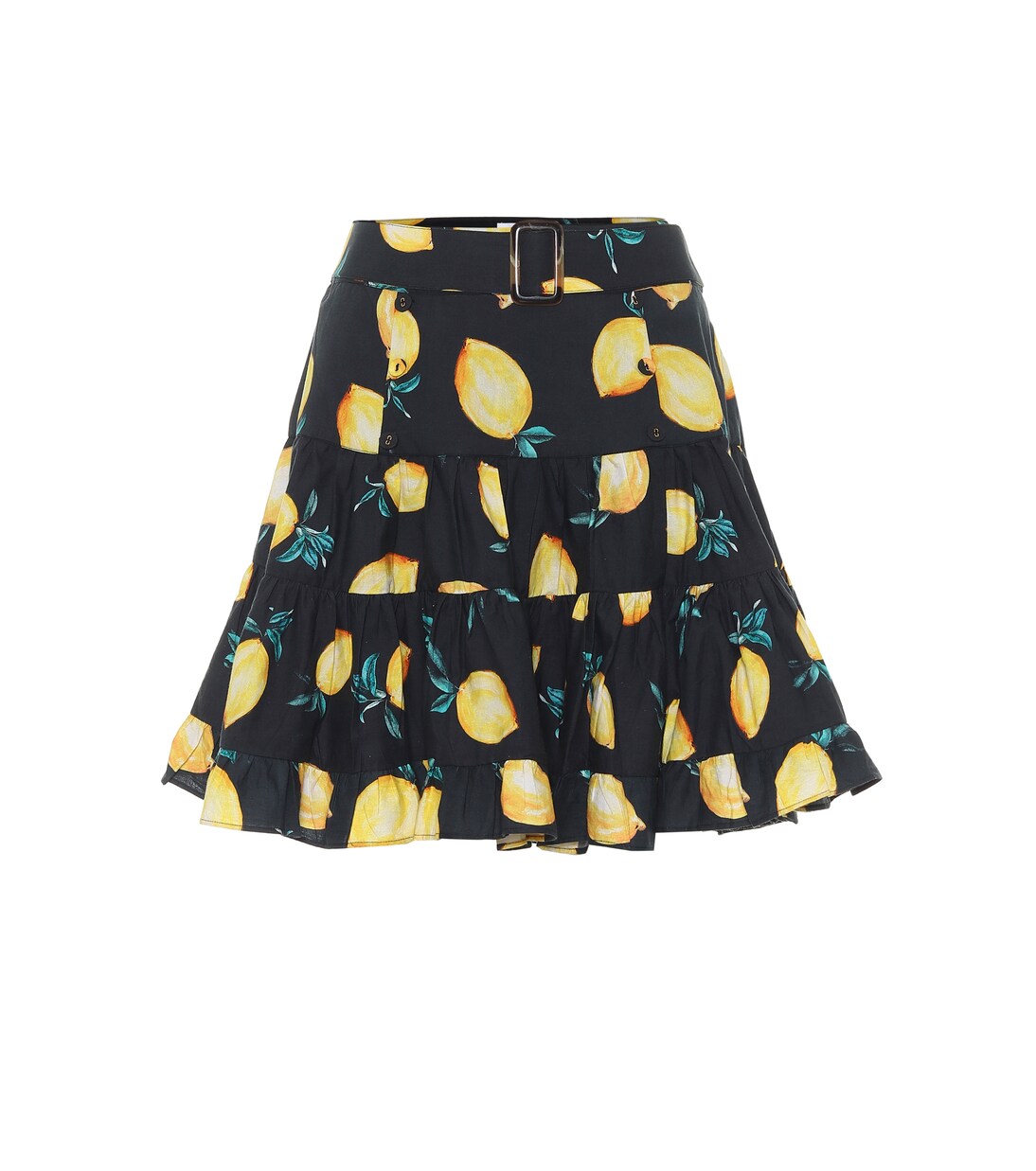 Minifalda Isla de seda estampada | Alexandra Miro