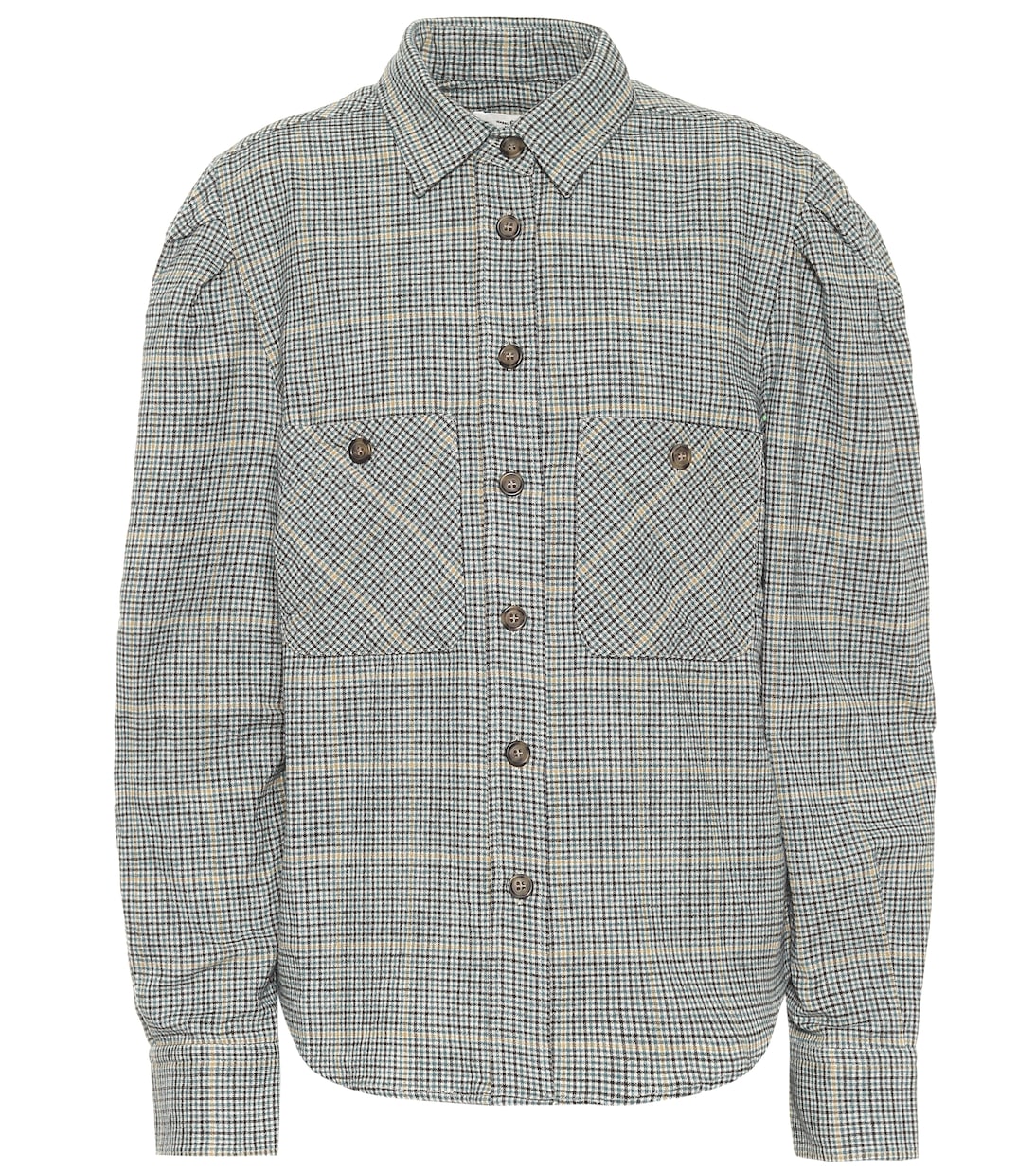 Falco checked cotton-blend shirt | Marant Etoile