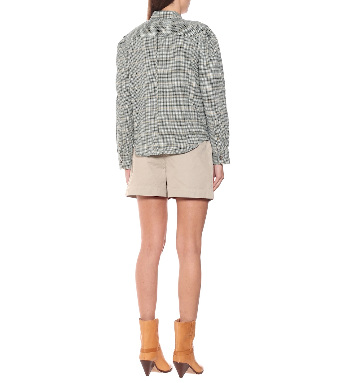 Falco checked cotton-blend shirt | Marant Etoile