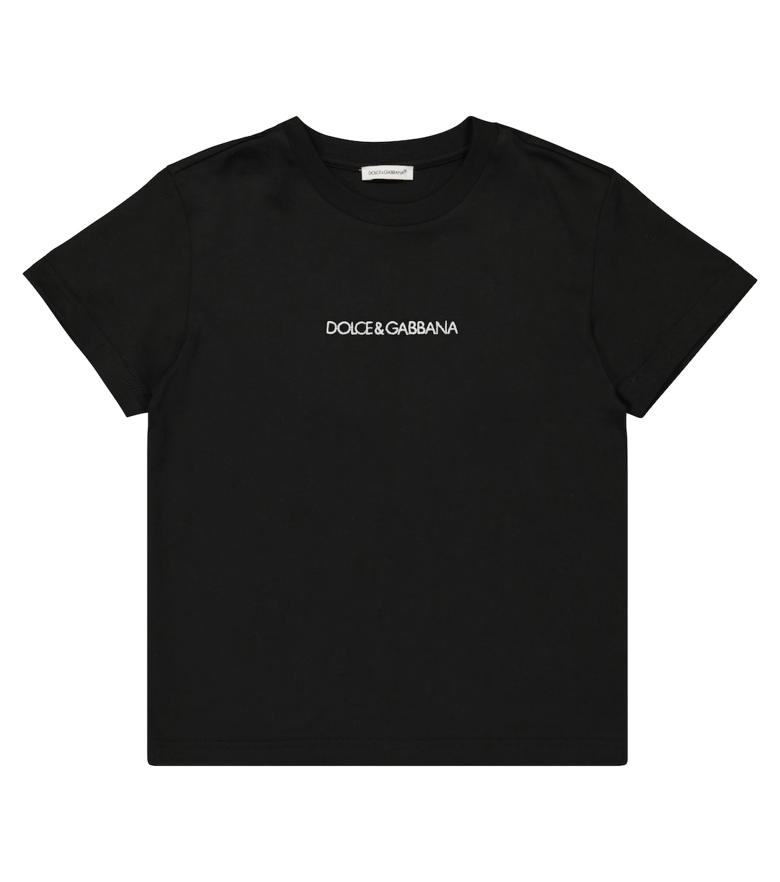 Camiseta de algodón con logo | Dolce&Gabbana Kids