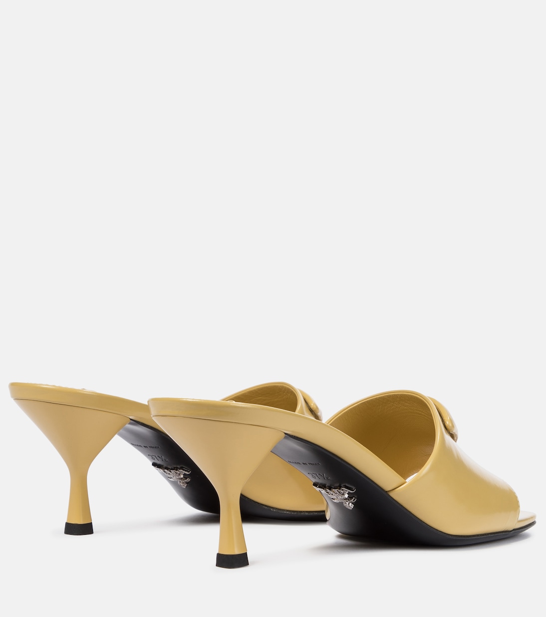Pantoletten aus Leder | Prada