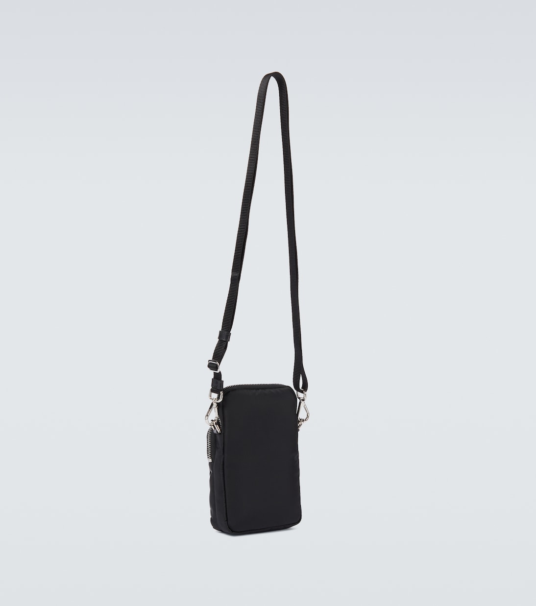 Borsa porta smartphone in nylon con tracolla | Prada
