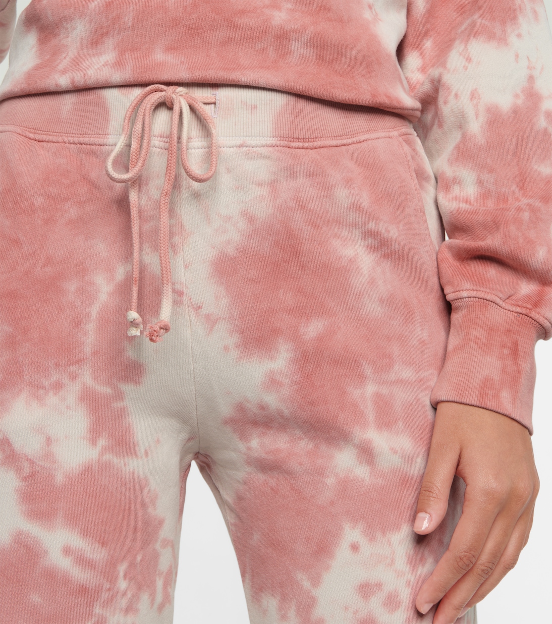 Nissa tie-dye sweatpants | Velvet