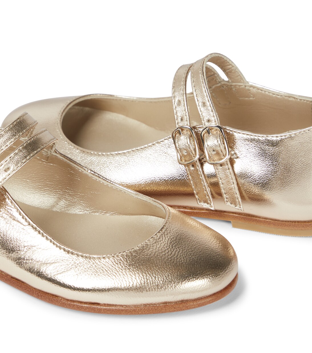Deniz leather ballet flats | Bonpoint
