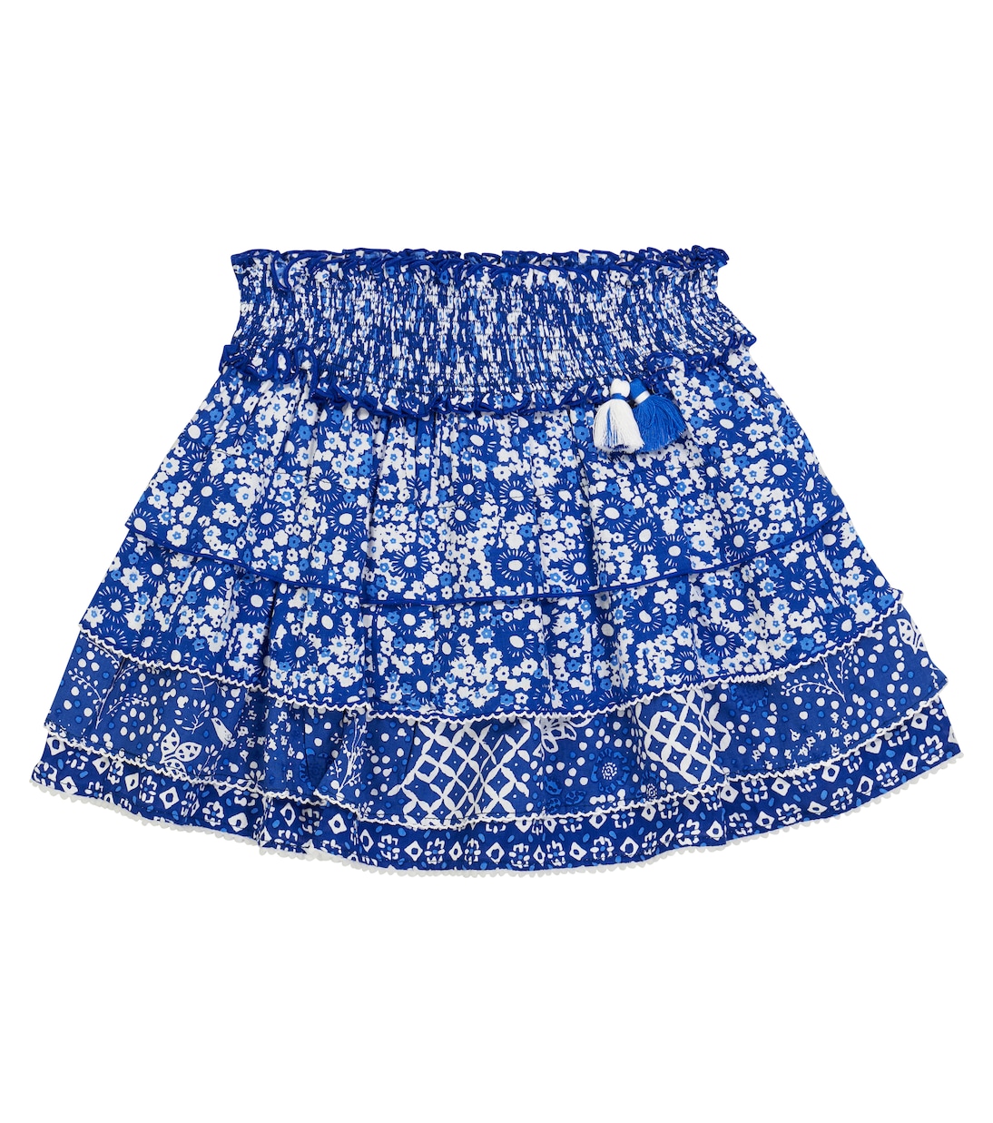 Ariel floral mini skirt | Poupette St Barth Kids