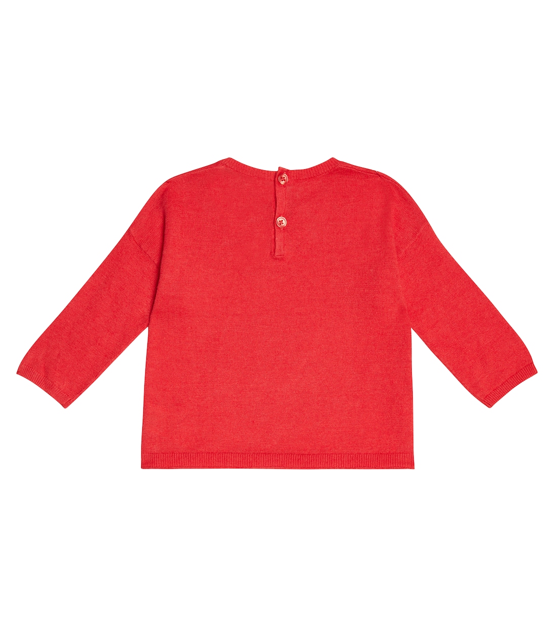 Baby Todea linen and cotton sweater | Caramel