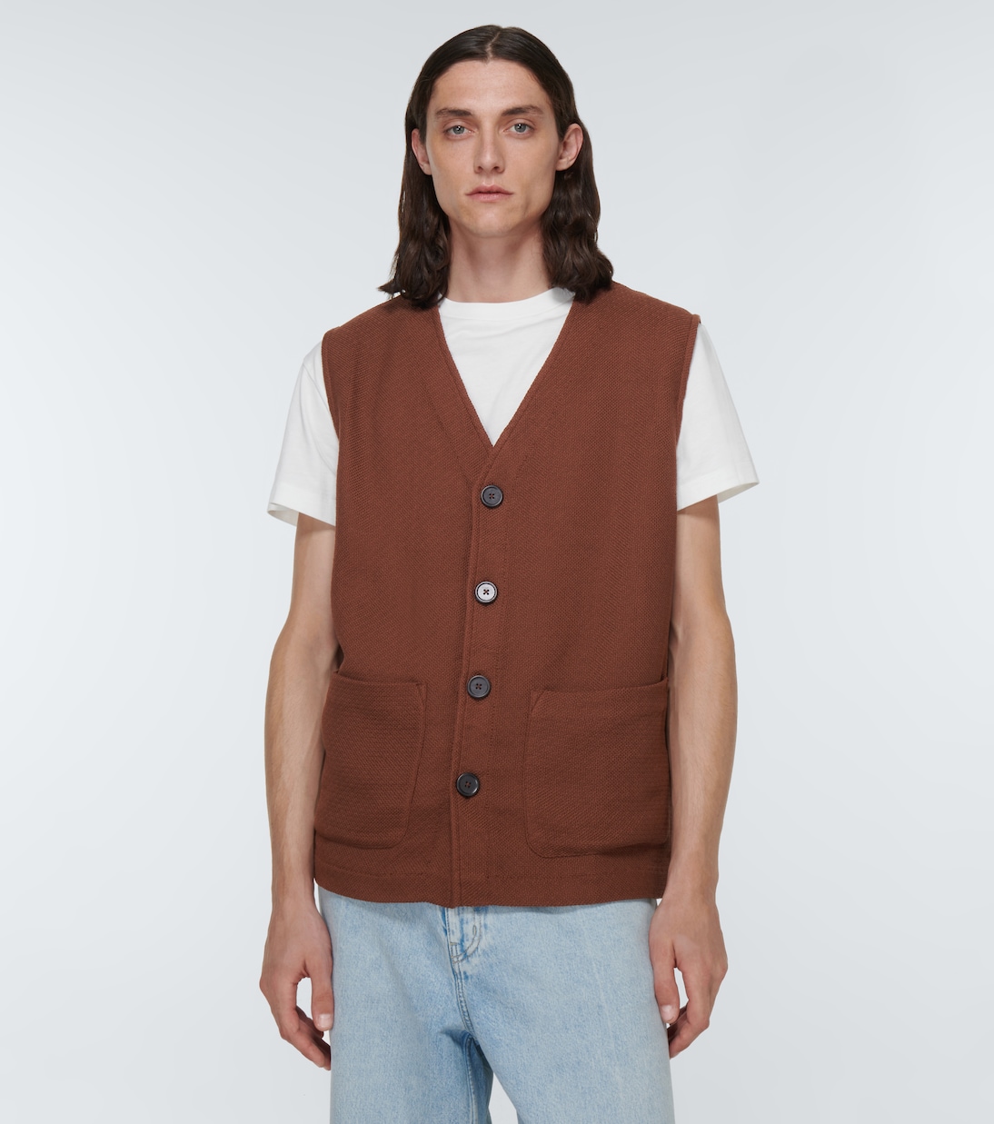 Gilet in maglia di cotone | Our Legacy