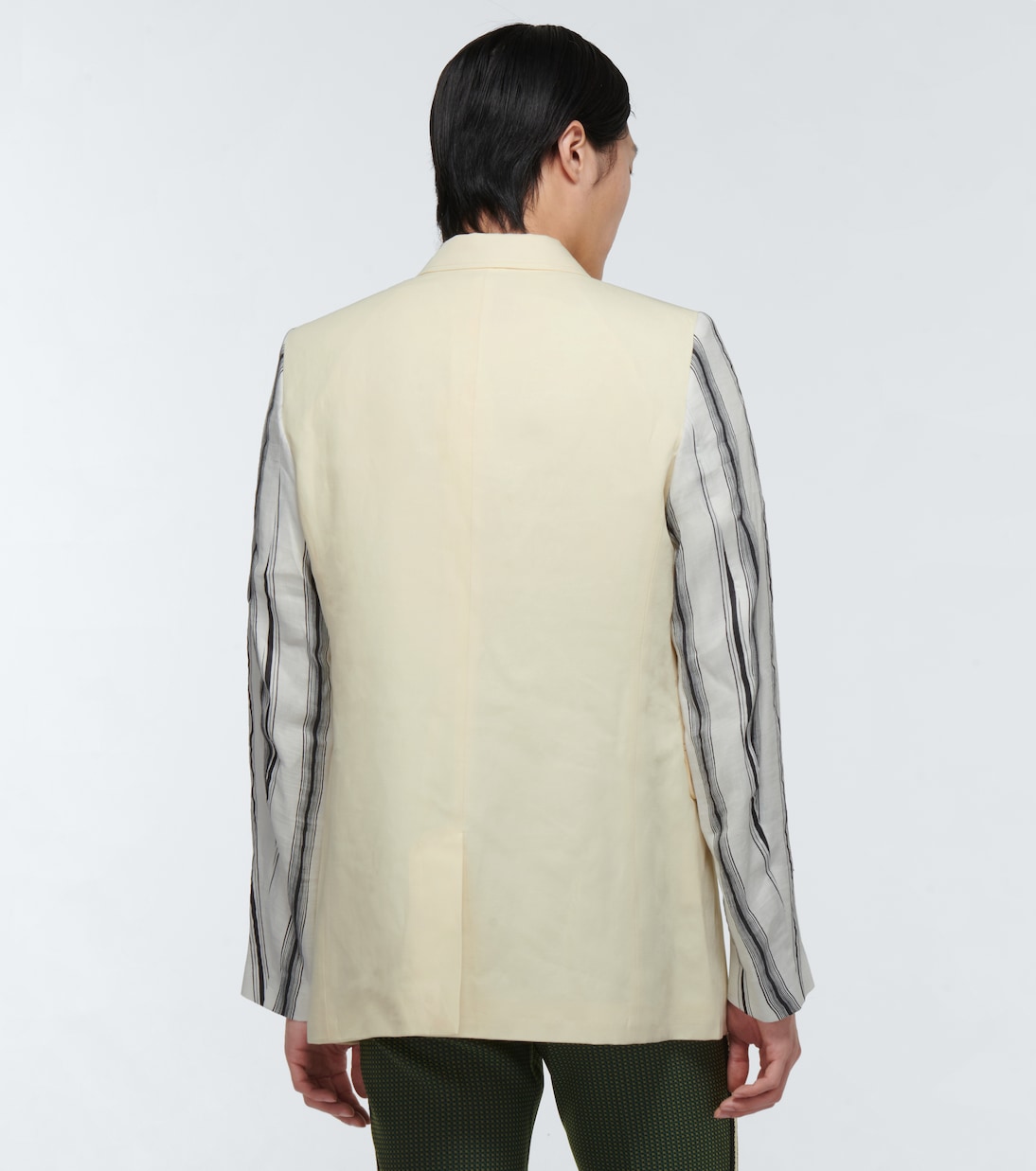 Blazer Malick aus Baumwolle und Leinen | Wales Bonner