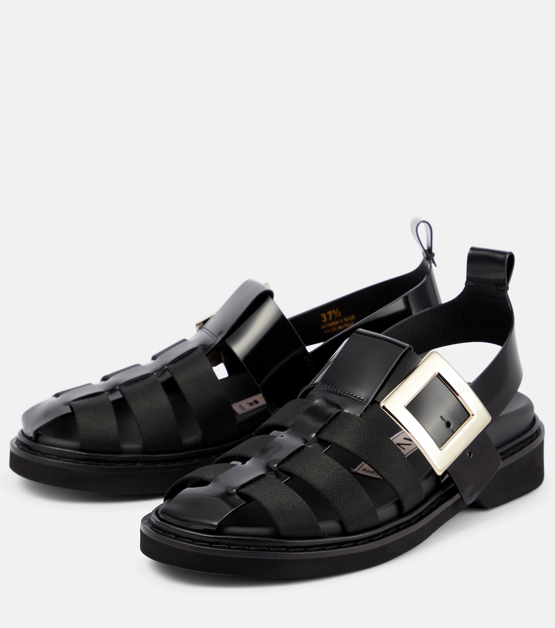 Sandali Viv' Rangers in pelle | Roger Vivier
