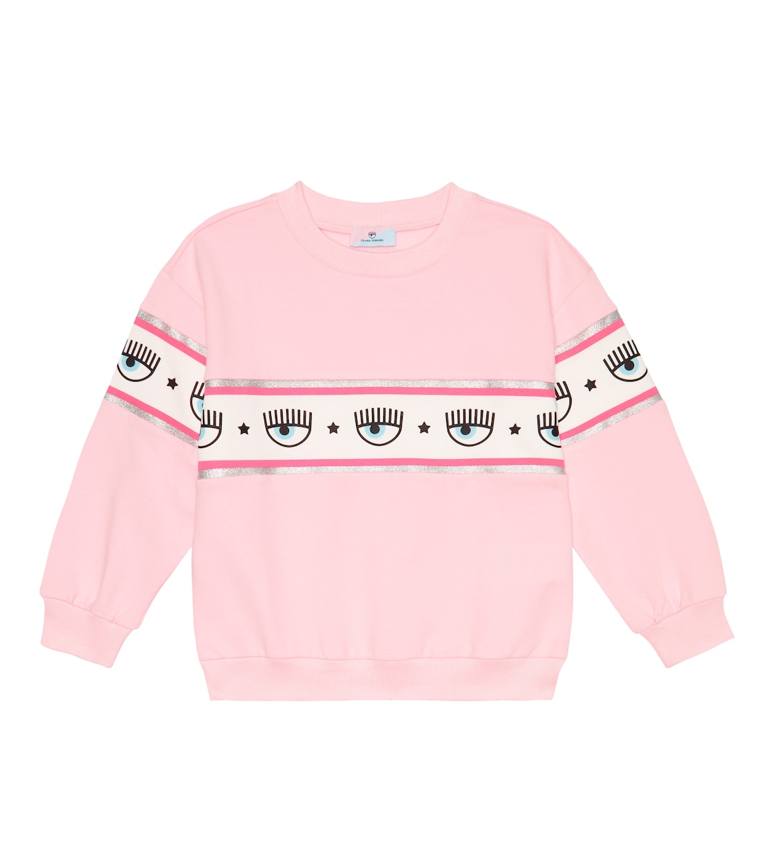 x Chiara Ferragni - Felpa in misto cotone | Monnalisa