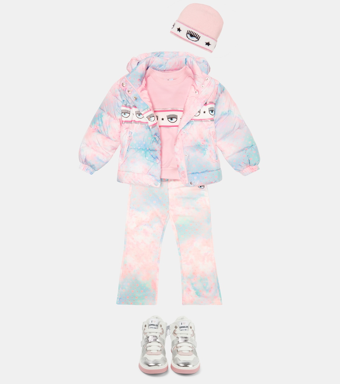 x Chiara Ferragni - Felpa in misto cotone | Monnalisa