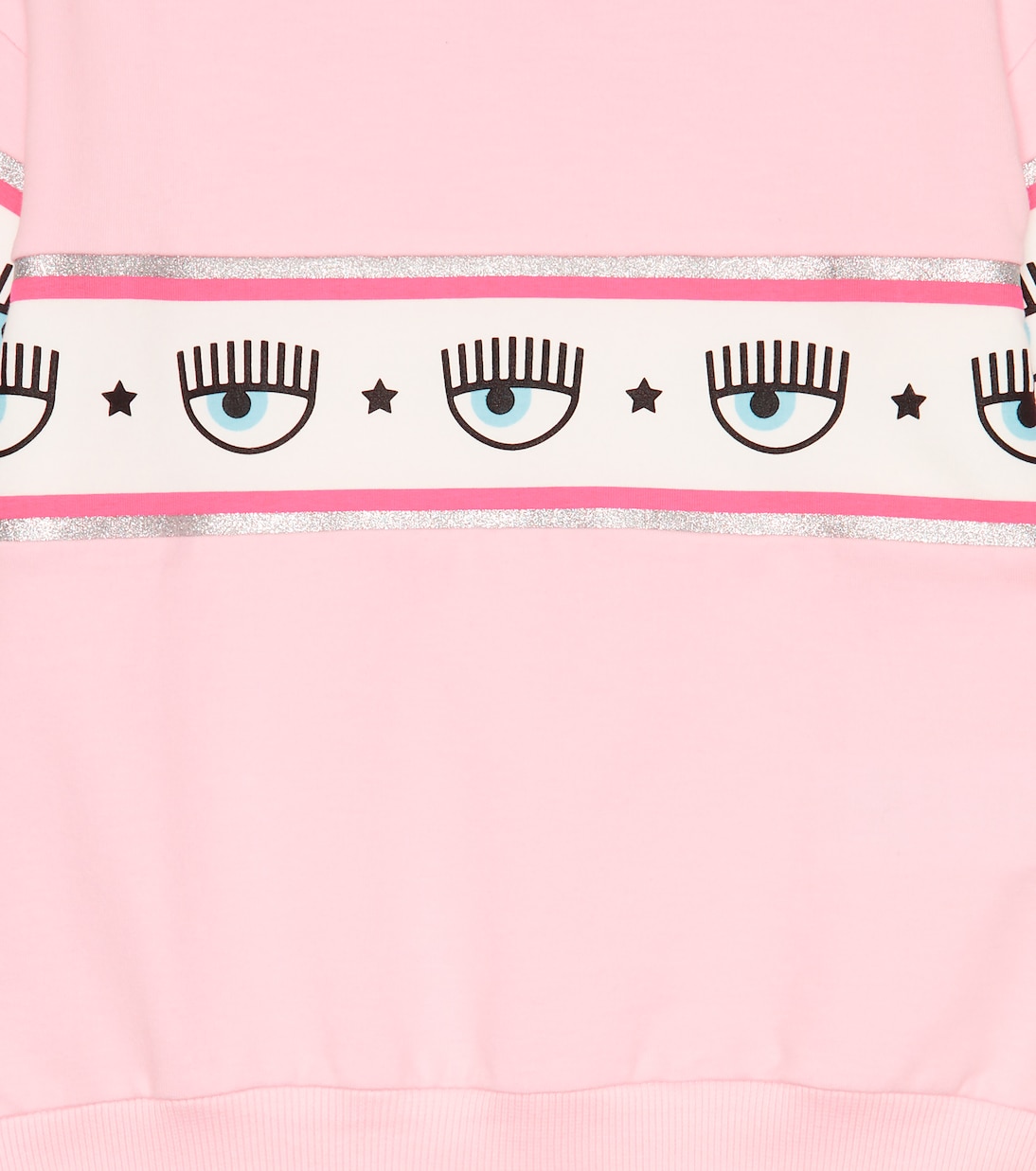 x Chiara Ferragni - Felpa in misto cotone | Monnalisa