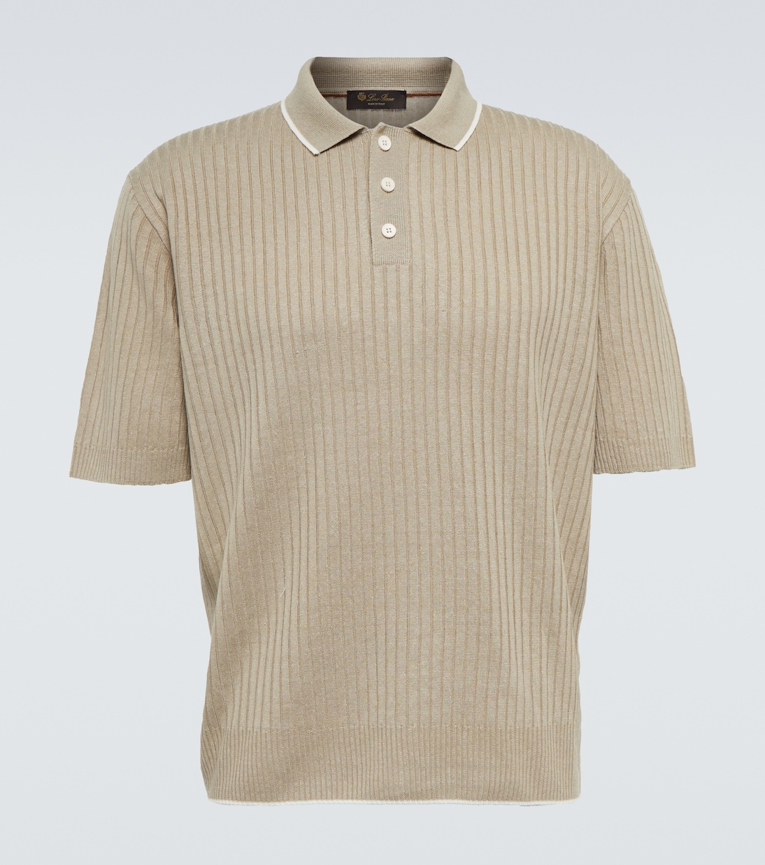 Polohemd aus Leinen | Loro Piana