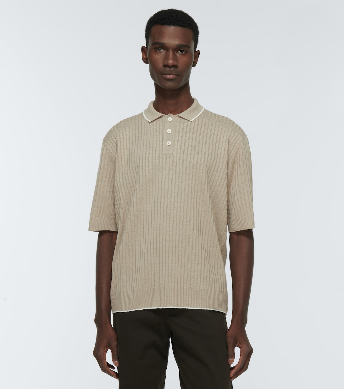 Polohemd aus Leinen | Loro Piana