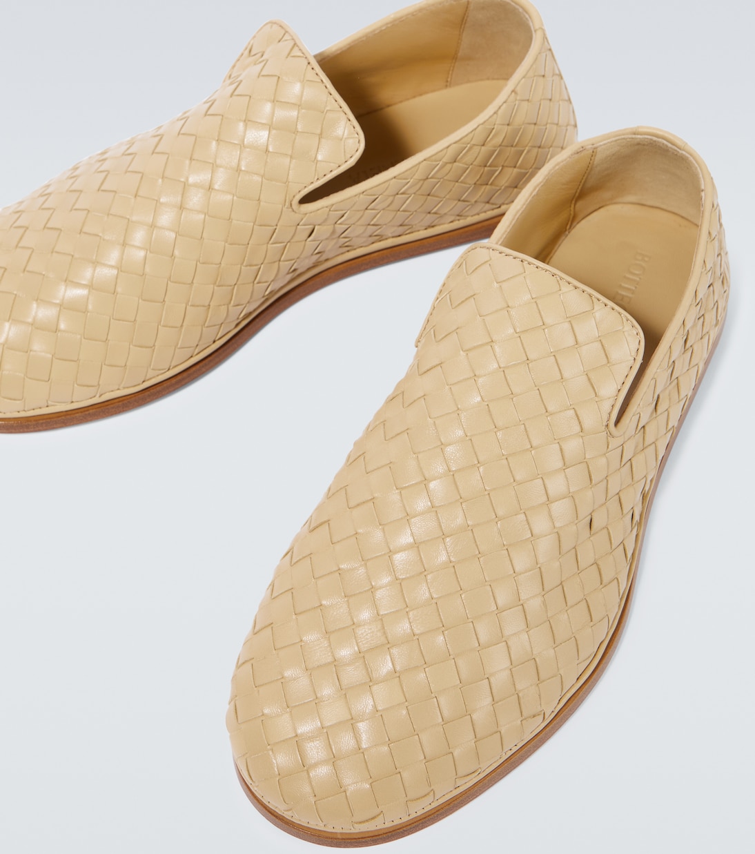 Slip-Ons Intrecciato aus Leder | Bottega Veneta
