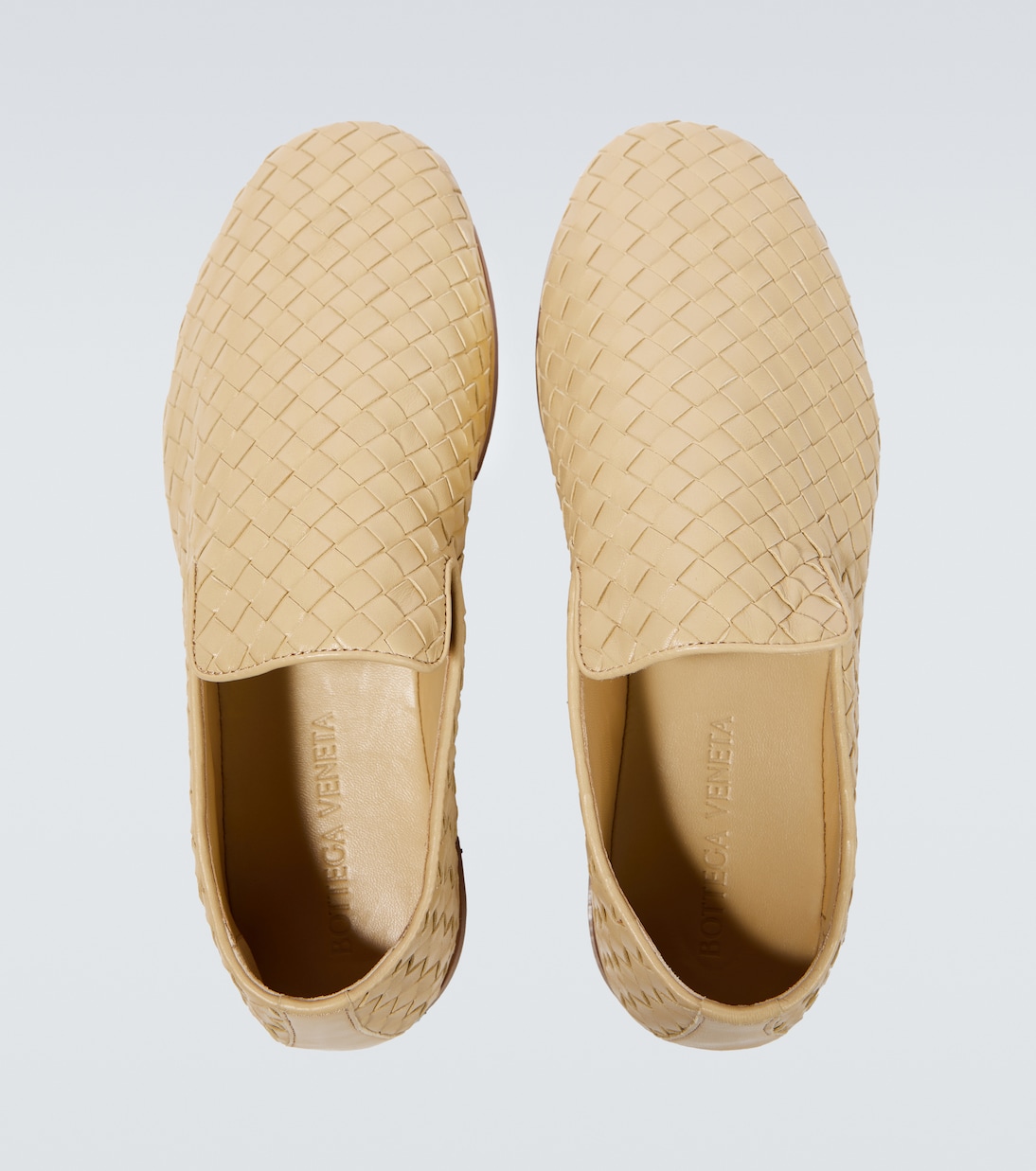 Slip-Ons Intrecciato aus Leder | Bottega Veneta