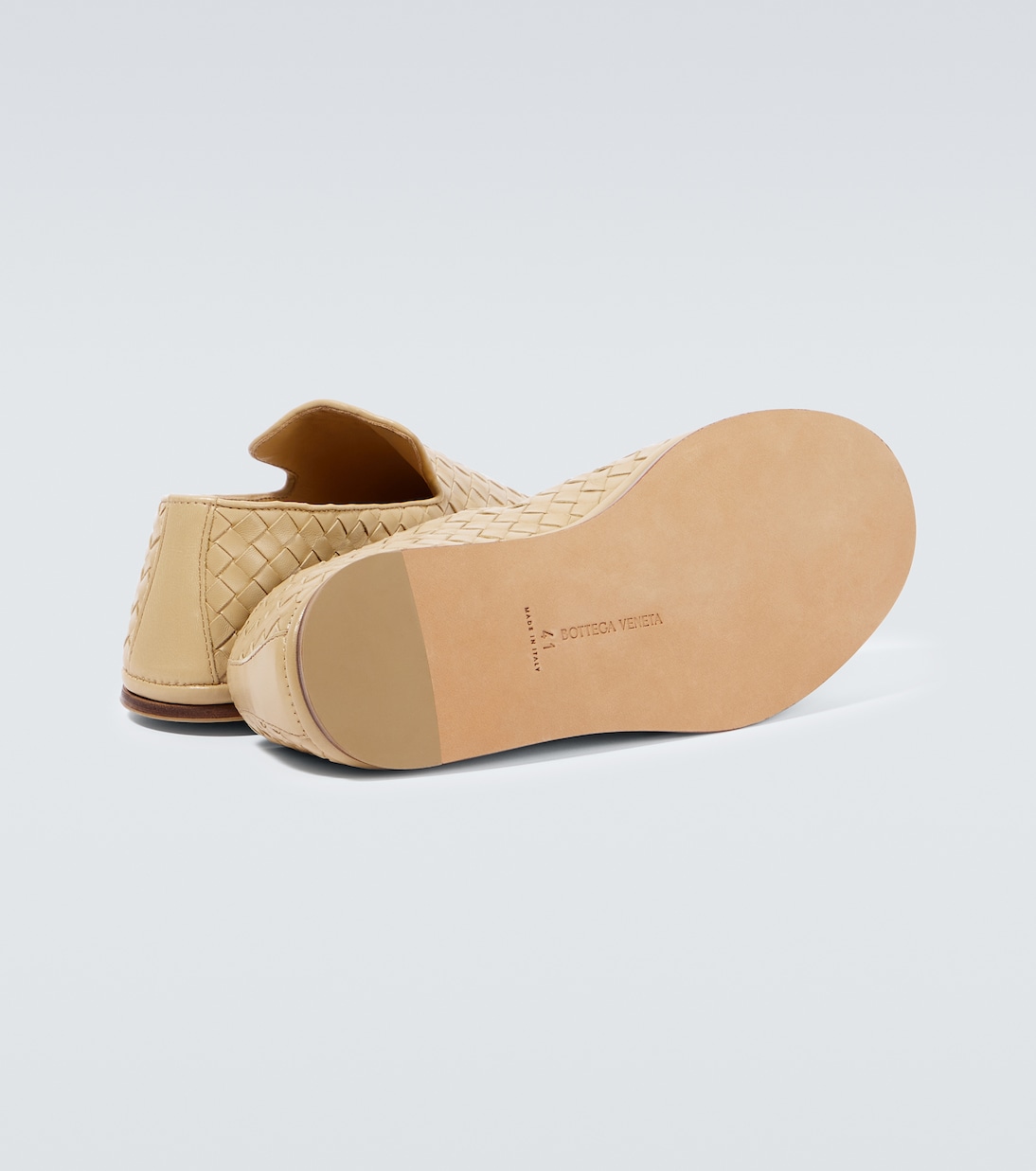 Slip-Ons Intrecciato aus Leder | Bottega Veneta