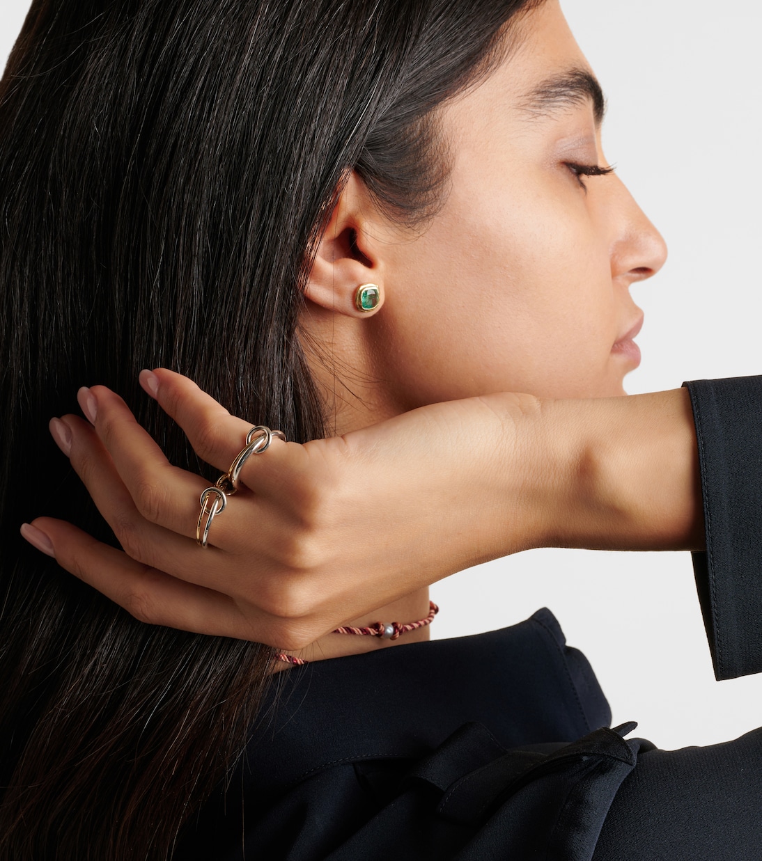 Bague Pisces en or 18 ct et argent sterling | Spinelli Kilcollin