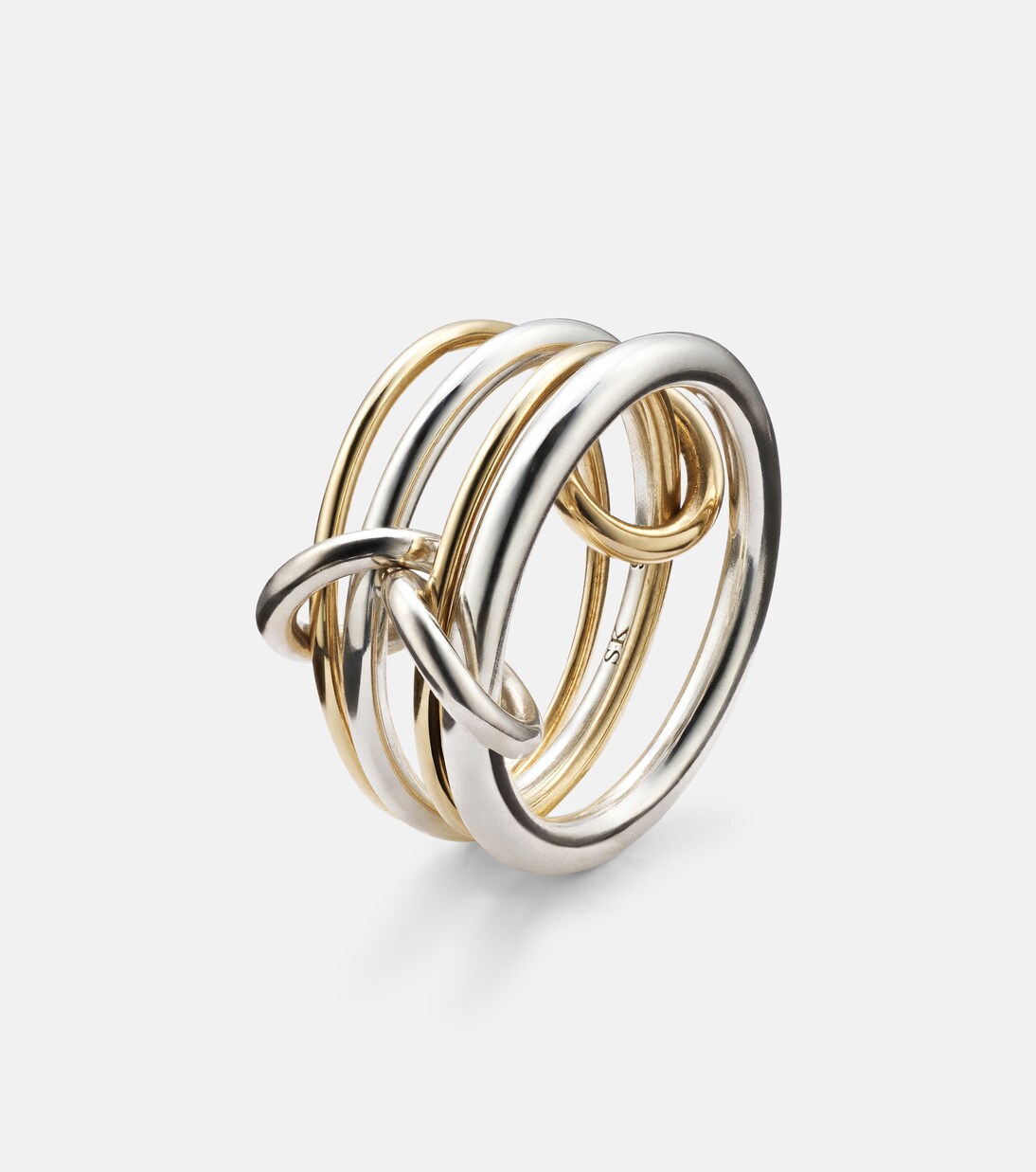 Bague Pisces en or 18 ct et argent sterling | Spinelli Kilcollin