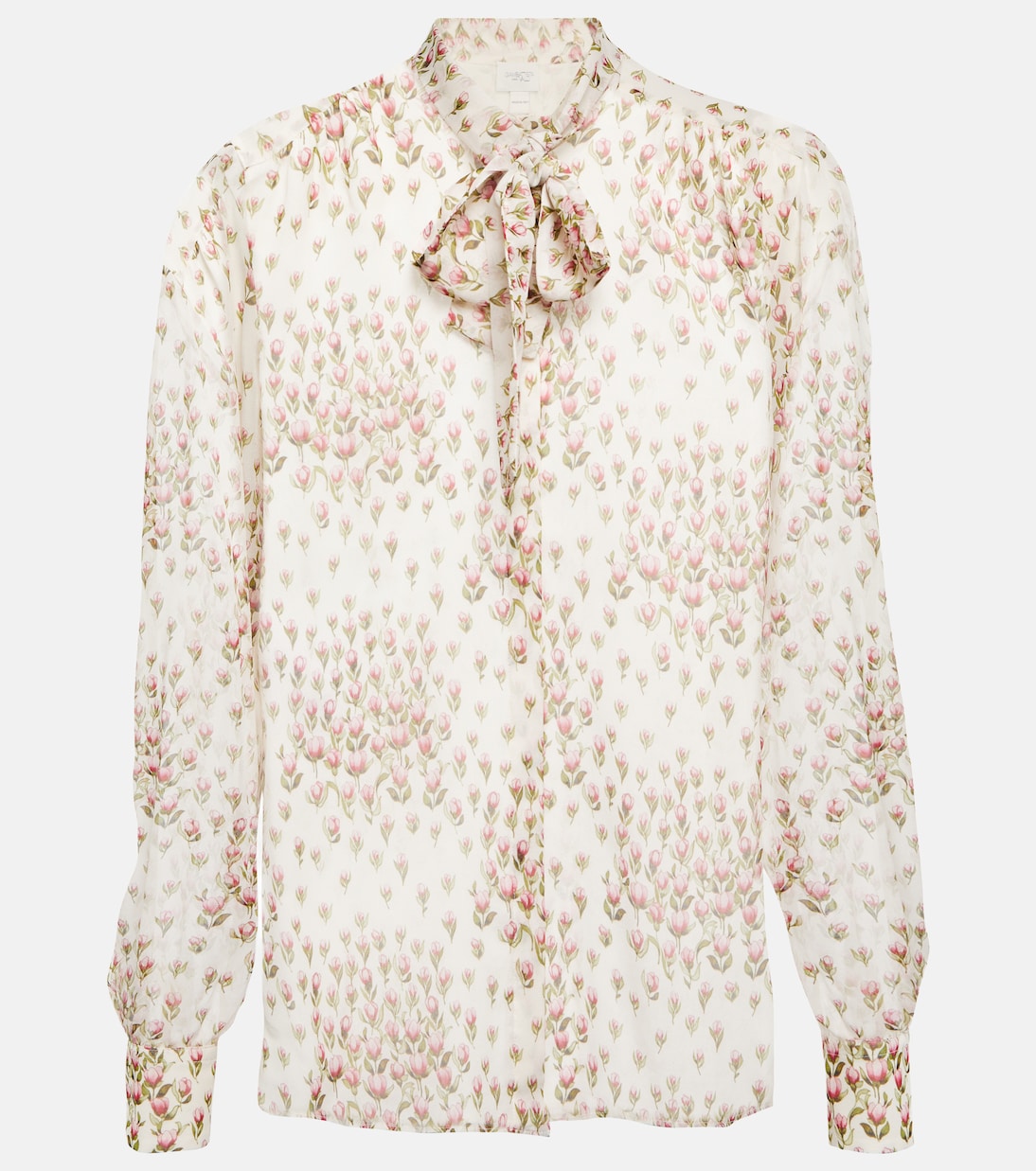 Blouse en soie à fleurs | Giambattista Valli