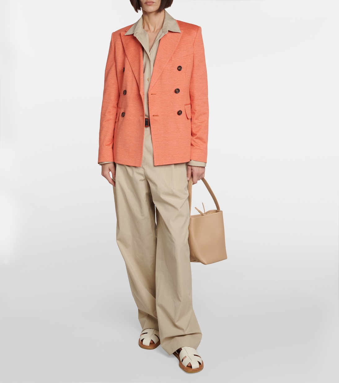 Blazer Zirlo aus Baumwolle und Leinen | Max Mara