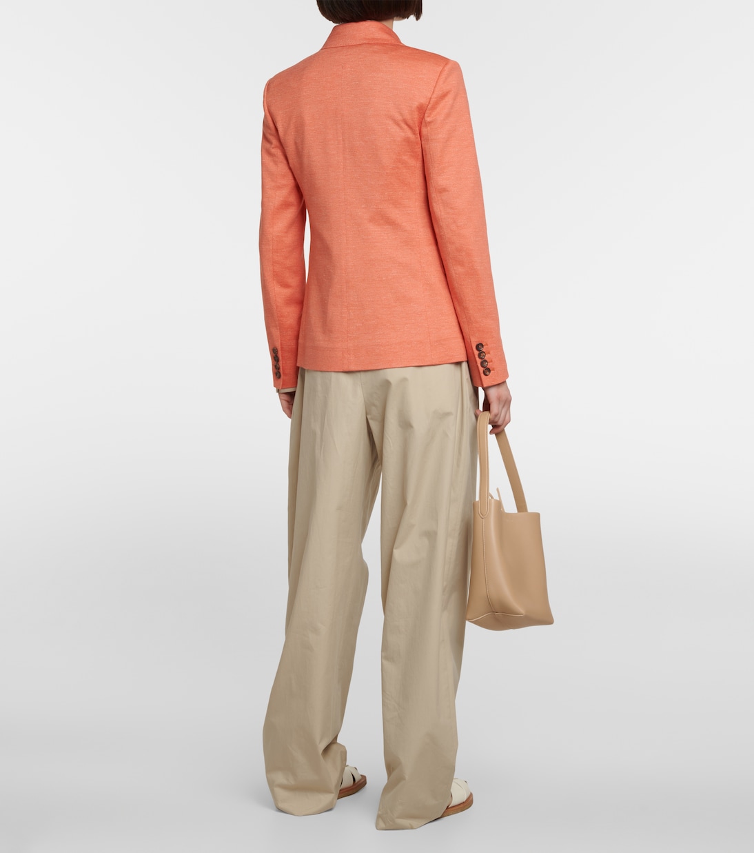 Blazer Zirlo aus Baumwolle und Leinen | Max Mara
