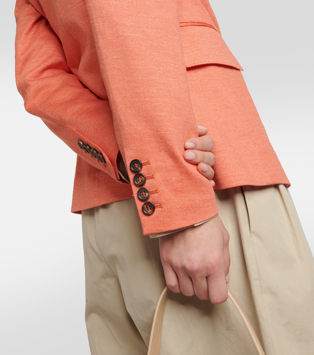 Blazer Zirlo aus Baumwolle und Leinen | Max Mara
