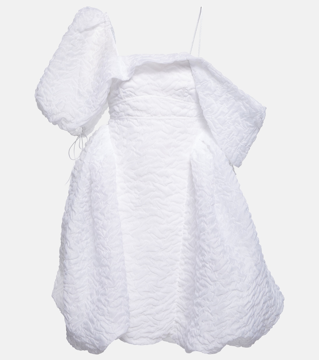 Snow draped cotton-blend minidress | Cecilie Bahnsen