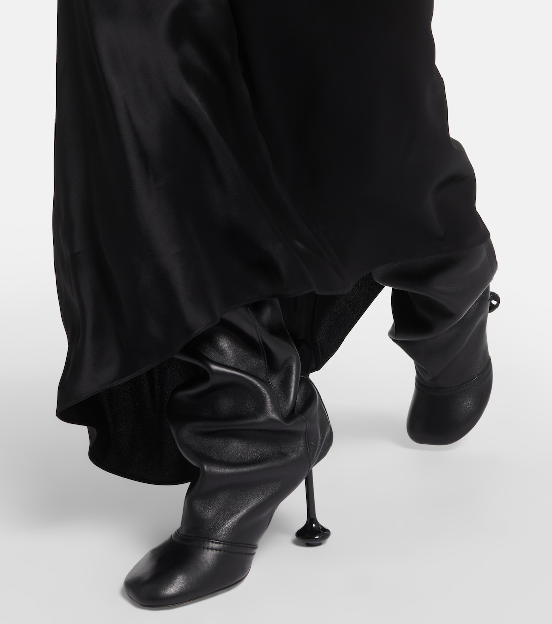 Toy leather over-the-knee boots | Loewe