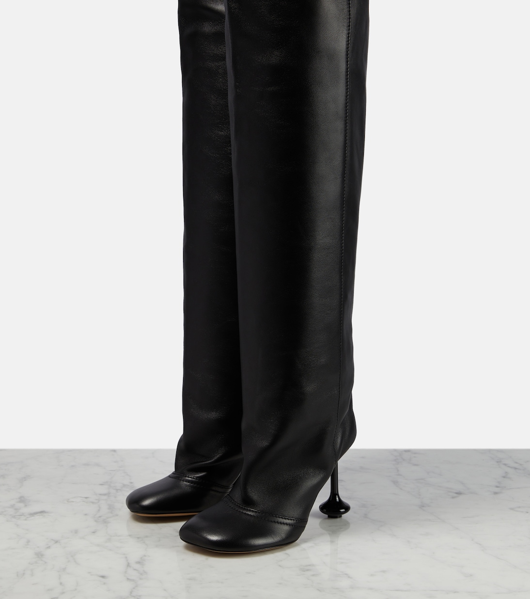 Toy leather over-the-knee boots | Loewe