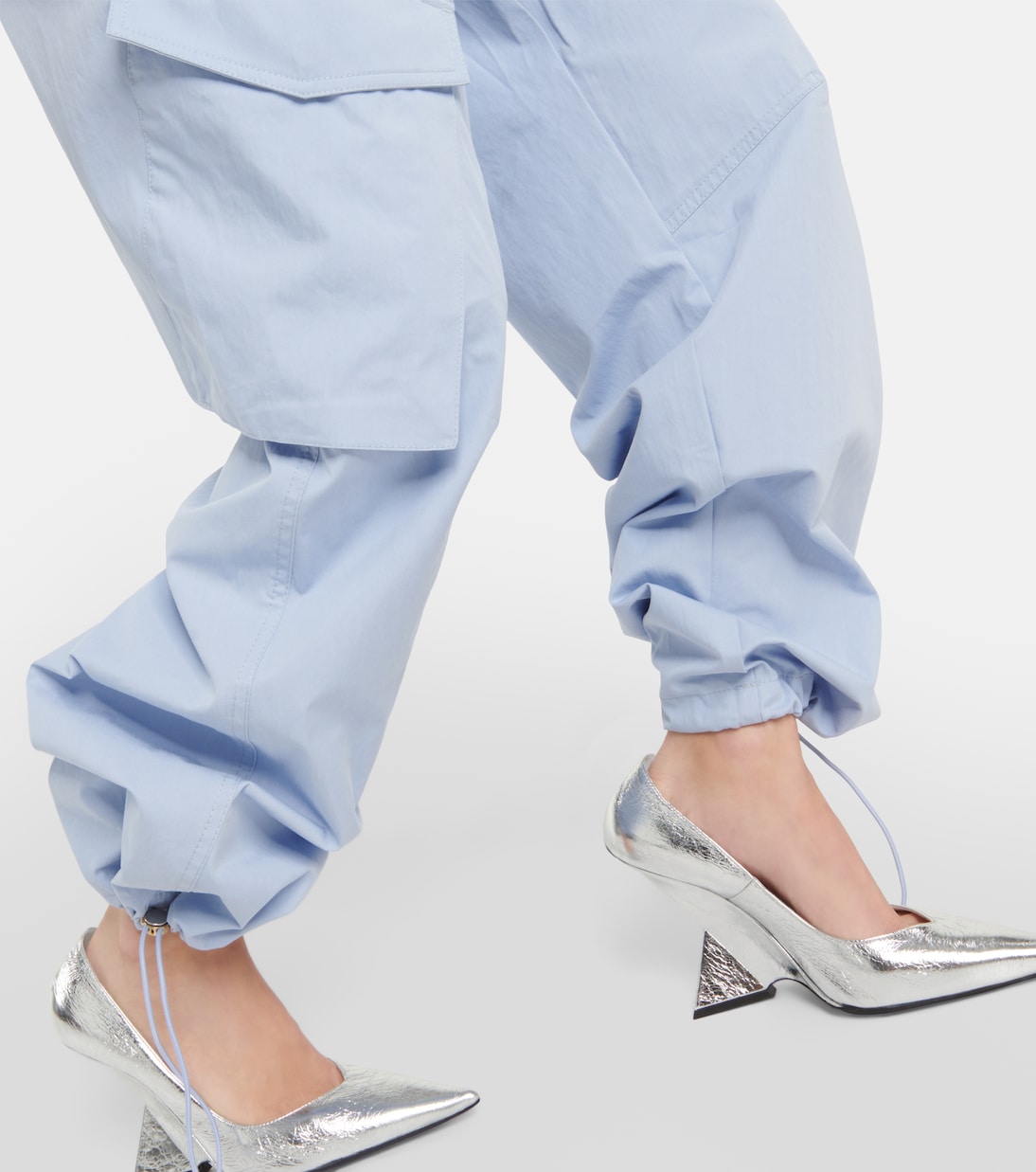 Pantalon cargo ample à taille basse | Dion Lee