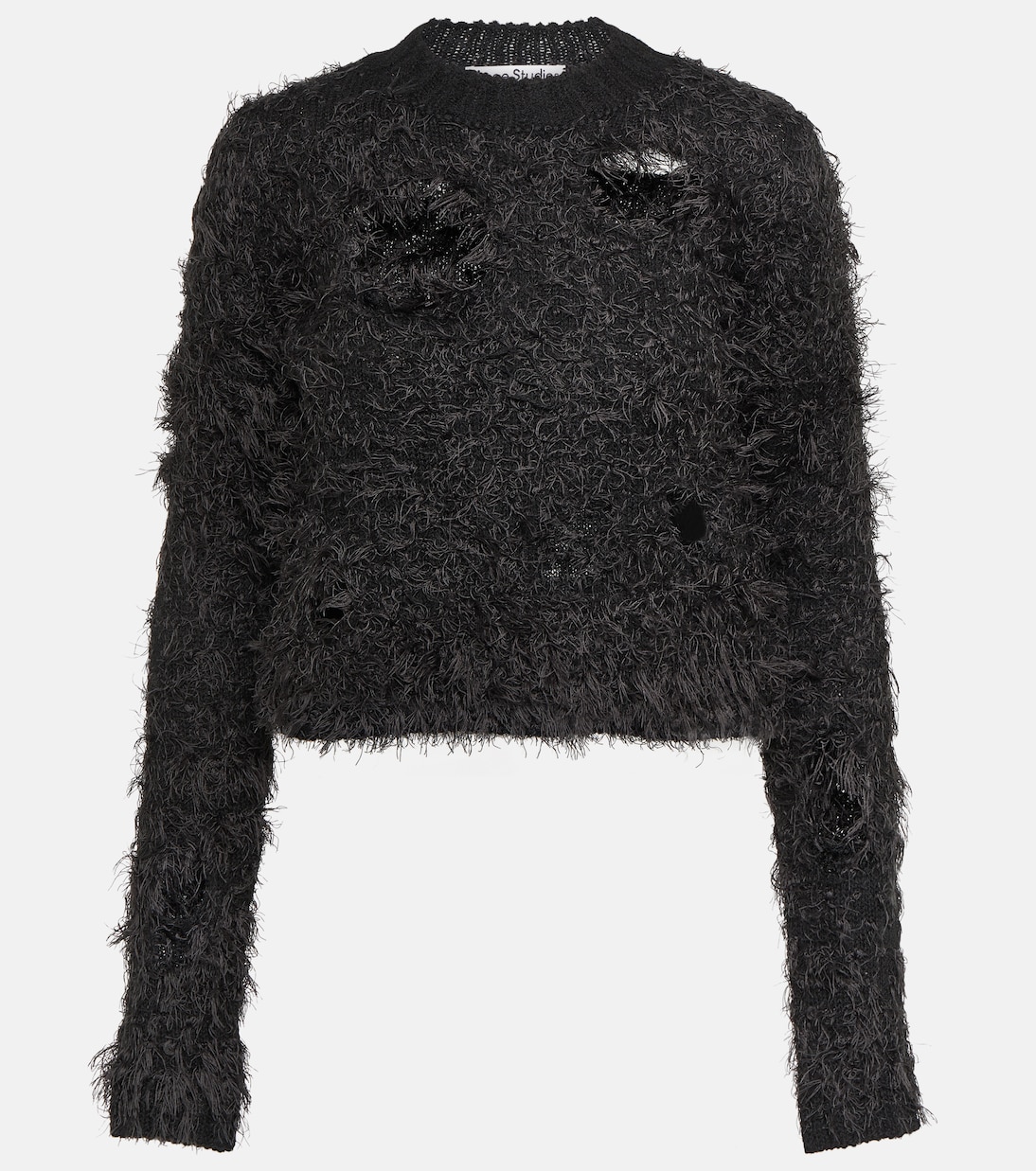 Jersey en mezcla de lana con aberturas | Acne Studios