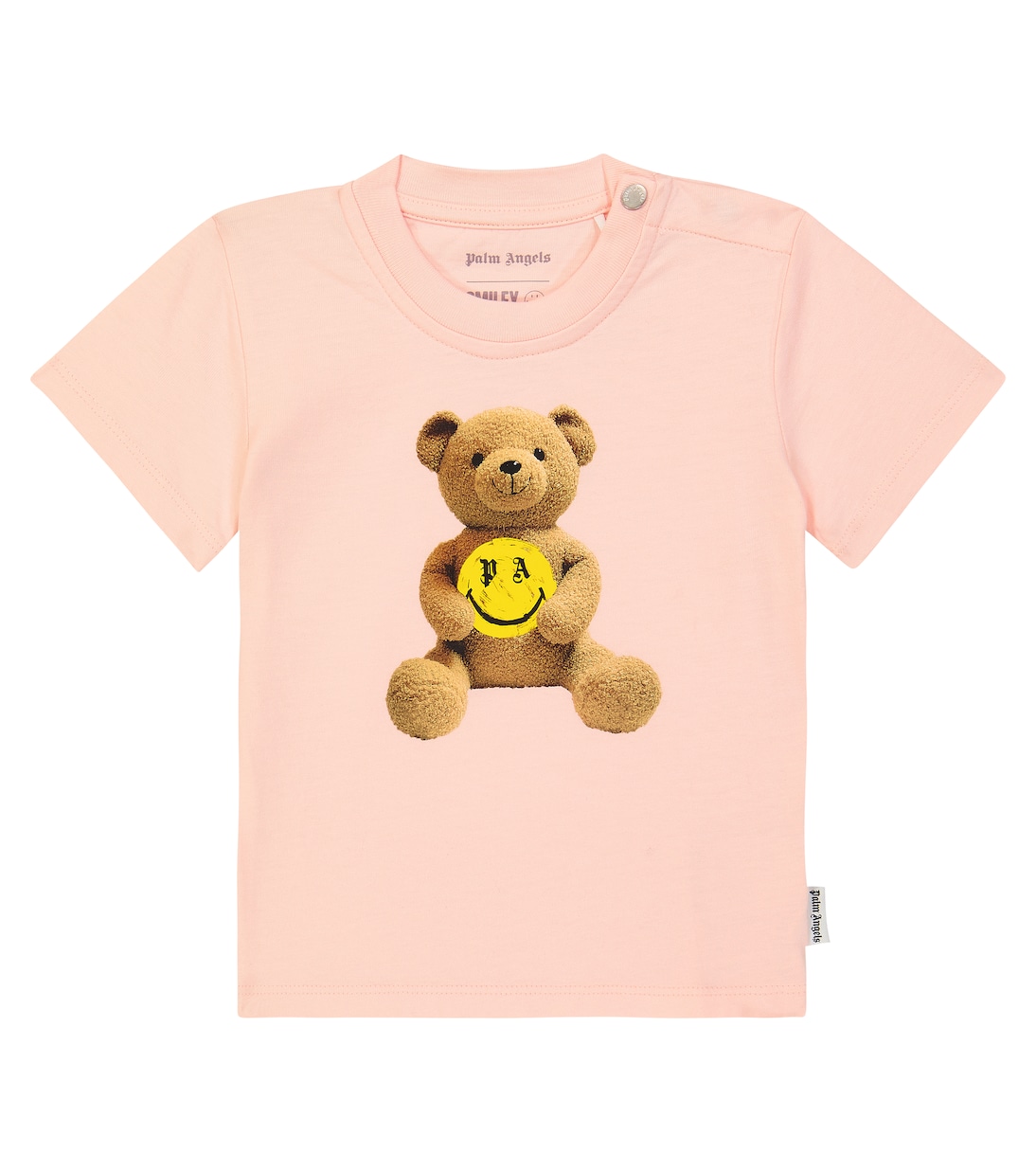 Baby - T-shirt in jersey di cotone con stampa | Palm Angels Kids