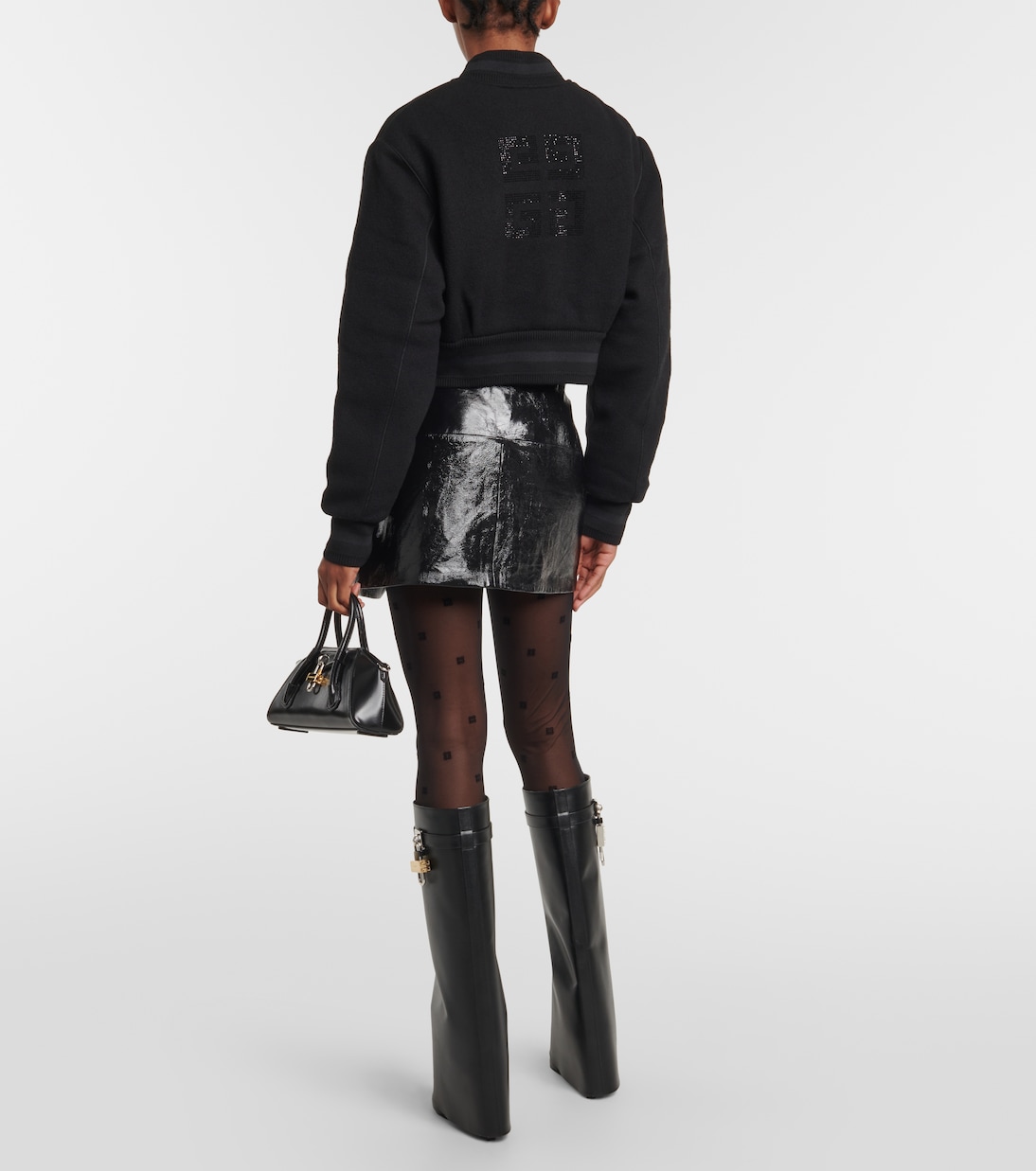 Chaqueta Corta de Lana con Detalles 4G de Givenchy para Jóvenes