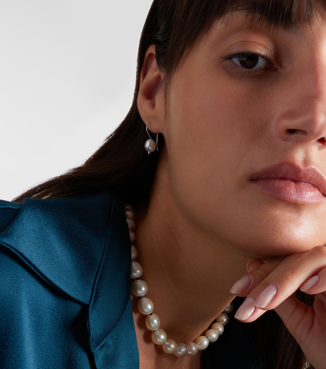 South Sea Mermaid sterling silver earrings with pearls | Sophie Buhai
