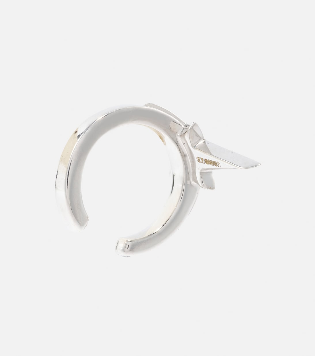 North Star 14kt white gold ear cuffs with diamonds | Robinson Pelham