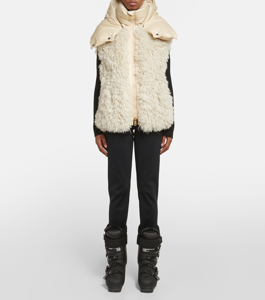 Veste sans manches Iffy en fourrure synthétique | Goldbergh