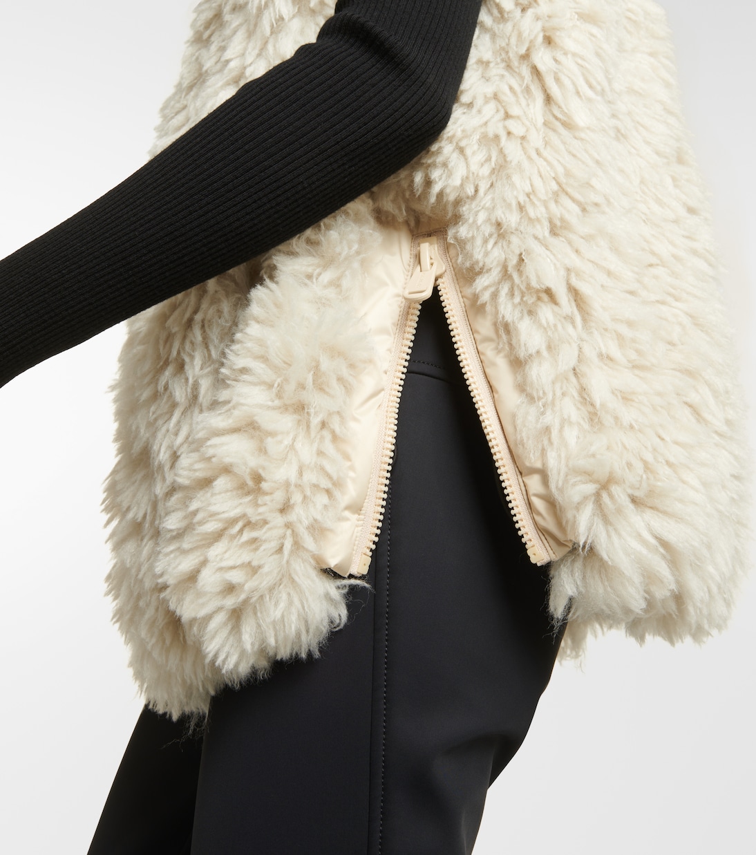 Veste sans manches Iffy en fourrure synthétique | Goldbergh