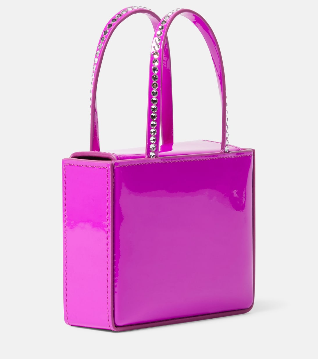 Borsa Super Amini Gilda Mini in vernice | Amina Muaddi