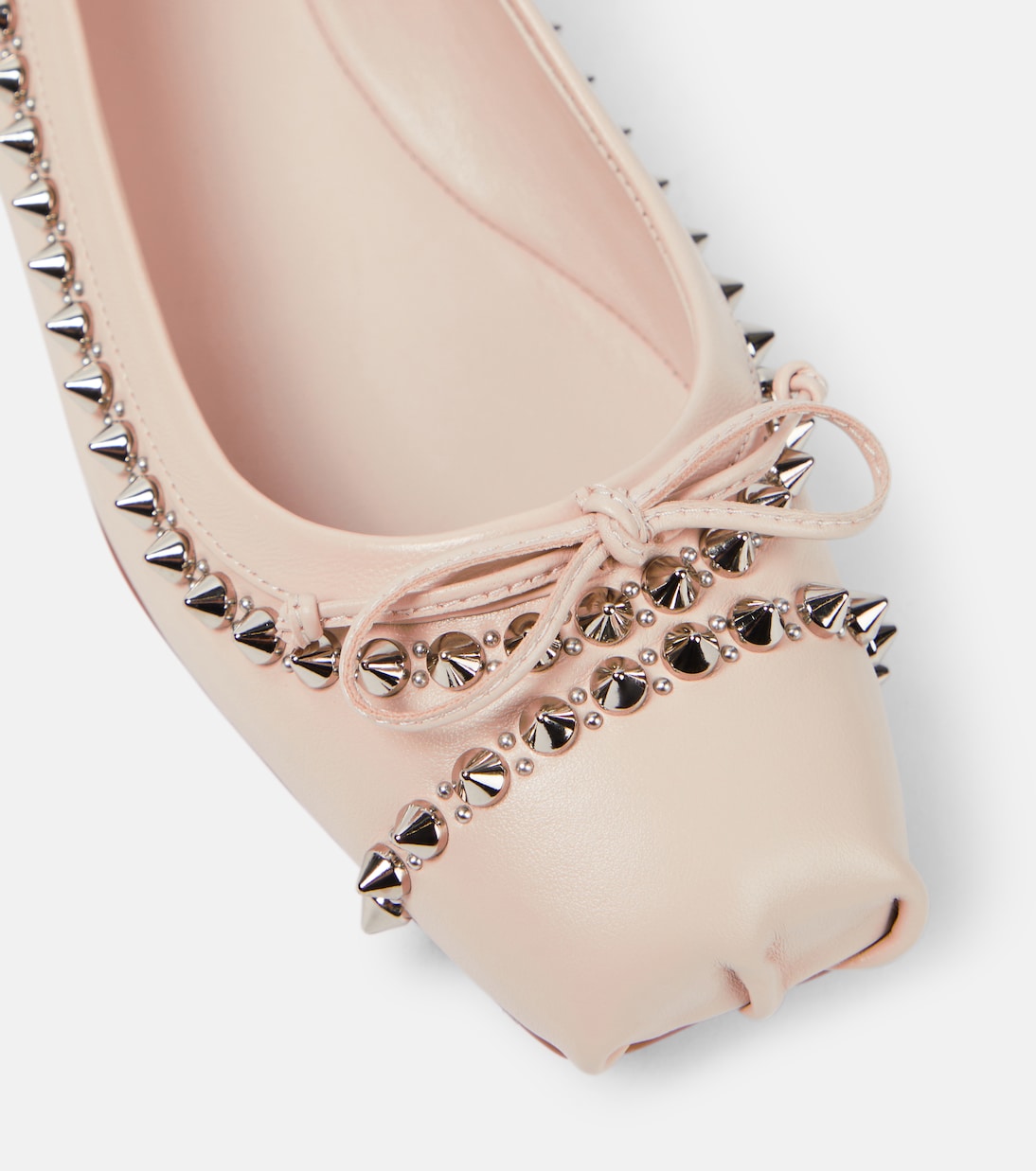 Ballerine Mamadrague Spikes in pelle | Christian Louboutin