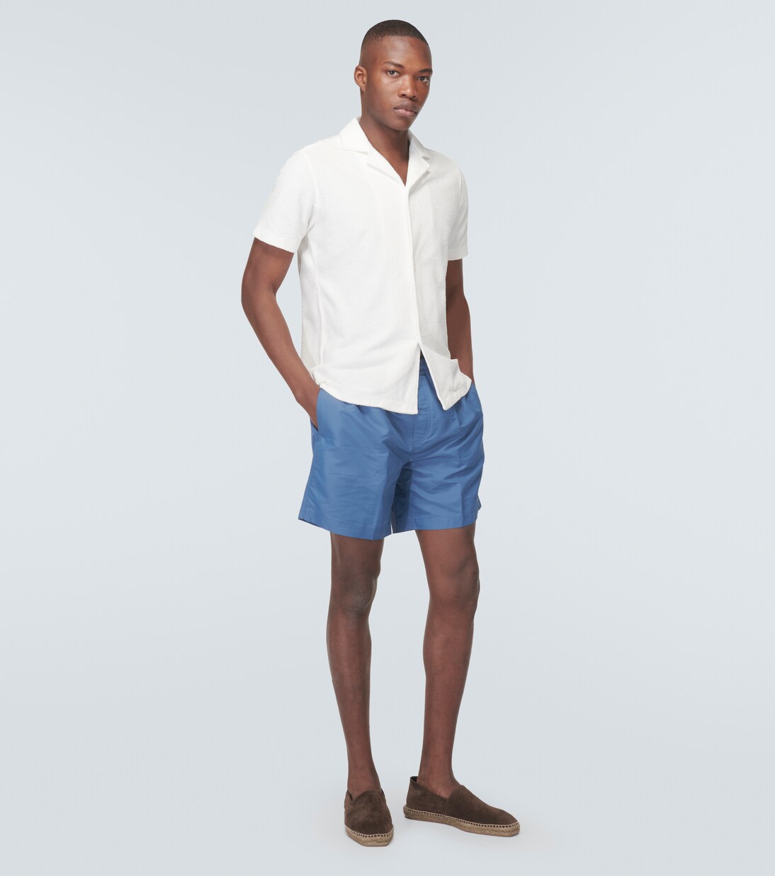 Camisa bowling Howell de felpa | Orlebar Brown