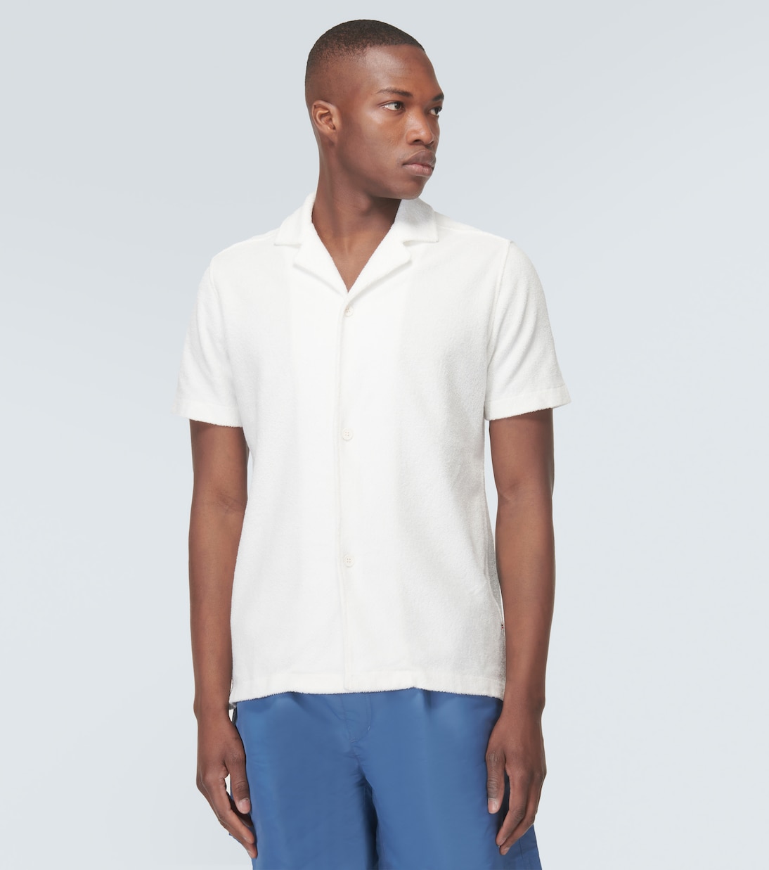 Camisa bowling Howell de felpa | Orlebar Brown