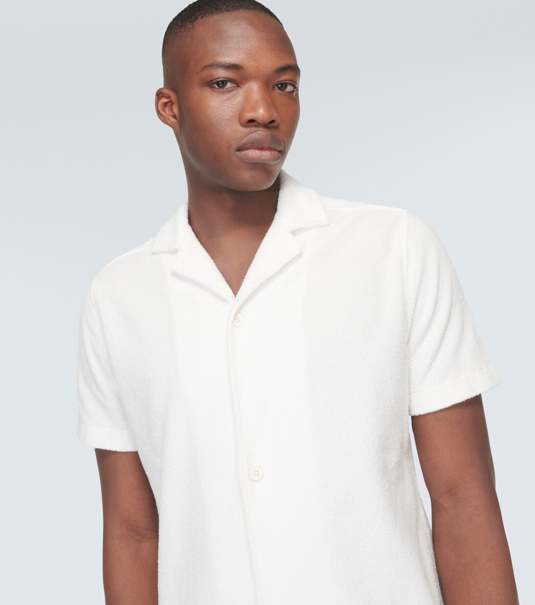 Camisa bowling Howell de felpa | Orlebar Brown