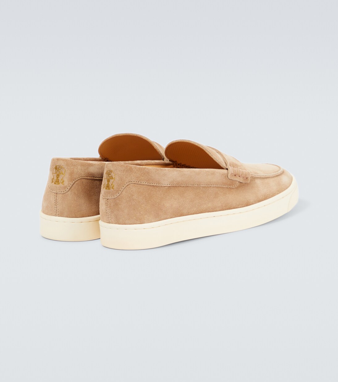 Loafers aus Veloursleder | Brunello Cucinelli