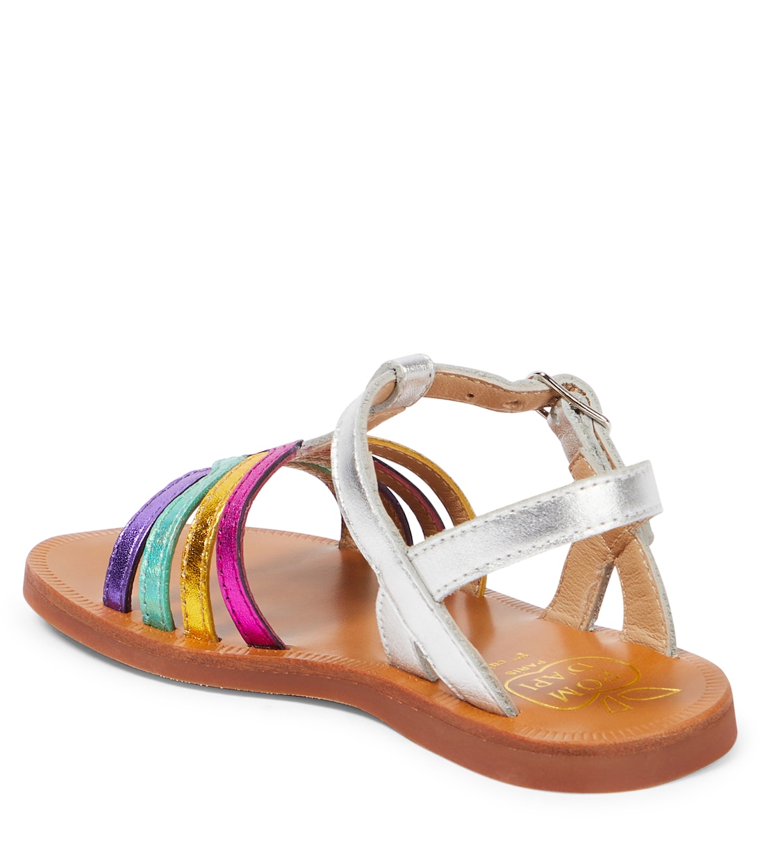 Sandali Plagette New Salome in pelle | Pom d'Api