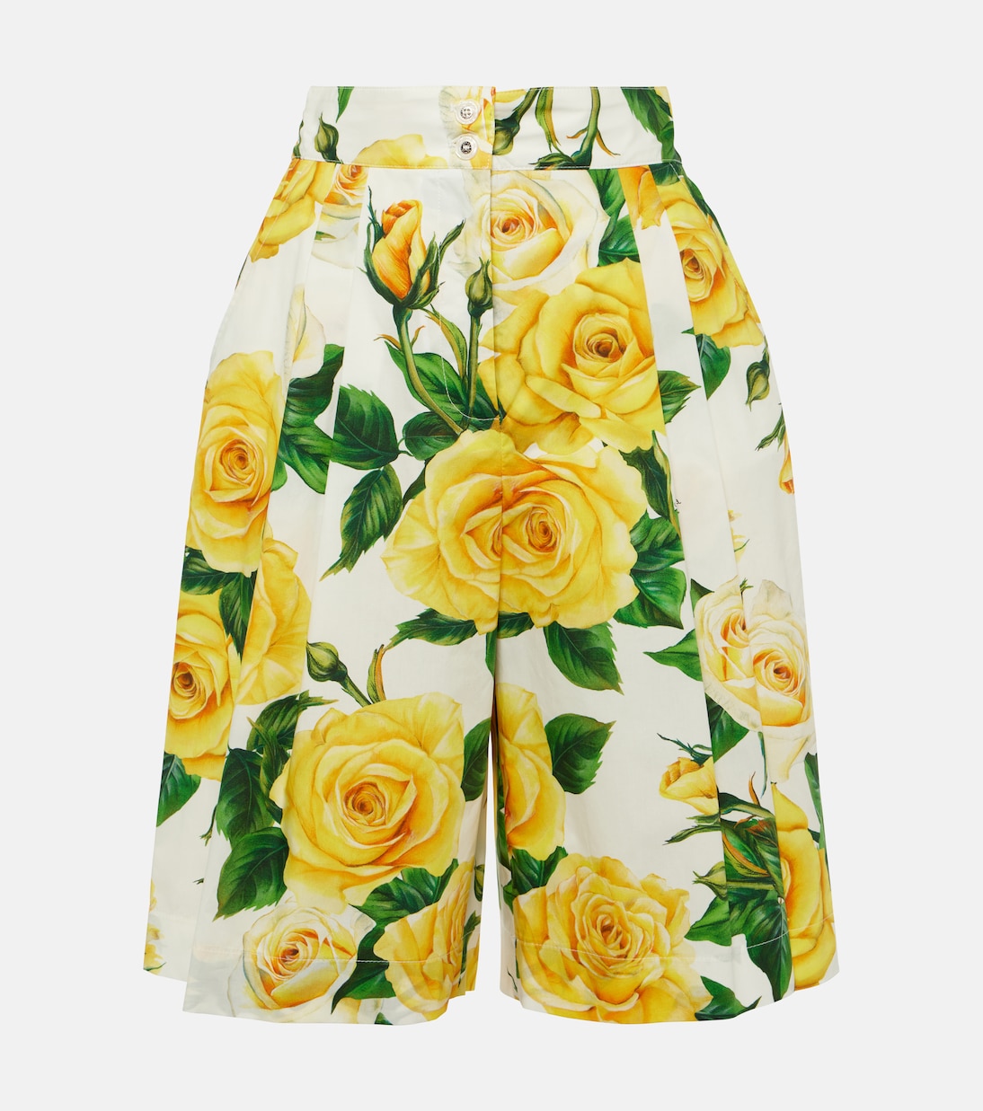 Floral cotton Bermuda shorts | Dolce&Gabbana